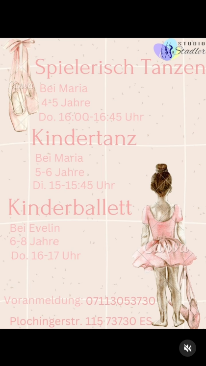 Kinderballett Kalender